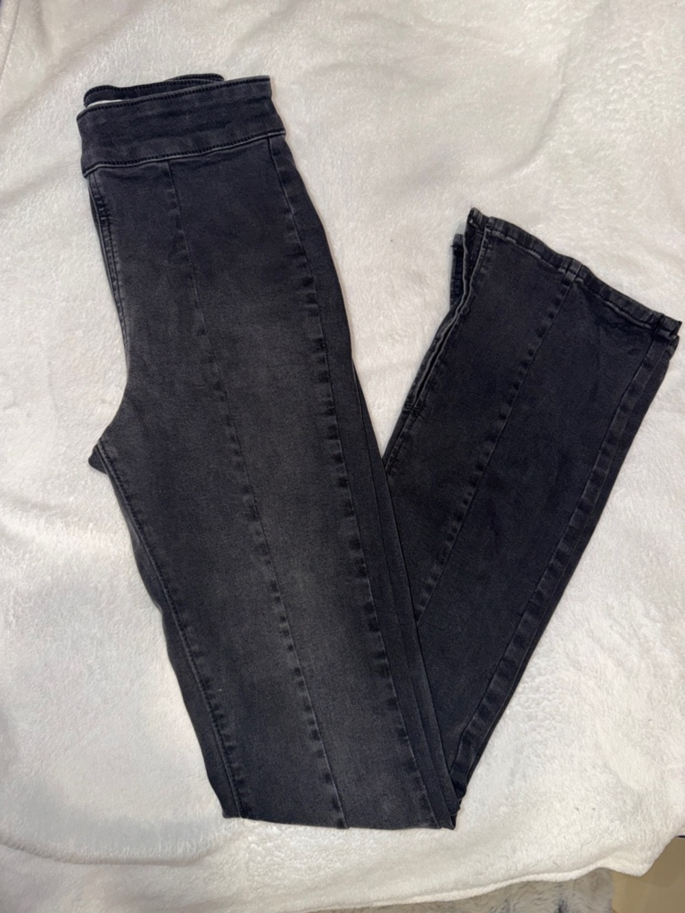 Forever 21 Black Skinny High-Rise Jeans